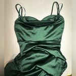 Windsor  Marissa Formal Dress Women’s Size M Gown Prom Satin Cowl‎ Neck Fitted Photo 7