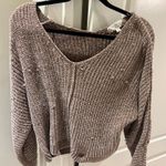 Pink Rose  Brown/Gold Sweater  Photo 0