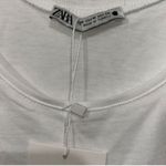 ZARA  White Fringe Sleeveless Cotton
Top (Size Medium) Photo 5