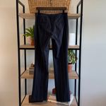 EXPRESS  Columnist Barely Boot Mid-Rise Stripe Woven Career Dress Pant Trouser, 8 Photo 3