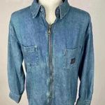 Route 66  Light Blue Vintage Cotton Jacket Size M Photo 1