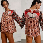 Anthropologie Bl-nk London Miranda Peasant Blouse Size XSP NWT Photo 8