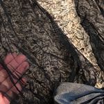 Black Mesh Satin Halter Tie Teddy Photo 6