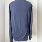 J.Crew Factory Watermelon Teddie sweater in navy blue cotton with sequin details Pink Size L Photo 3