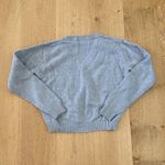 Brandy Melville  - V Neck Knit Sweater in Gray Photo 2