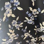 Veronica Beard NEW $750  Padma Black Floral Silk Ruffle Sleeve Floor Length Gown Dress 0 XS S Photo 8