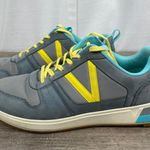 Vionic  Gray With Yellow&Blue Detail Retro Vibe Rechelle Sneakers Sz.8 Photo 5