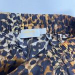 Johnny Was NWOT  Cheetah & Floral-Print Wrap Pants Pull On Size L Wide-Leg Photo 10
