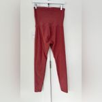 NWT Beyond Yoga Beyond The Bump Heathered coral legging size Large Pink Photo 6