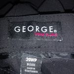 George 20WP Black Dress Pants Petite Plus Funeral Size undefined Photo 1