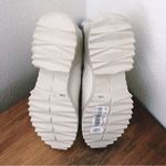 NURTURE Whitney Leather‎ Lug Sole Combat Boot White Cream Lace Up Size 6.5 New Photo 14