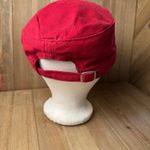 NFL Team Apparel NFL Washington Redskins Womens Red Military Cap Hat Sequin Logo Adjustable Photo 3