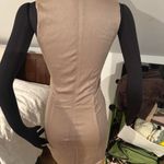 Elegant Vintage 90s French Tan button Photo 3