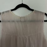 Vintage Feminine Cotton Blend Lace and Embroidered Nightgown by Character White Size 1X Photo 8