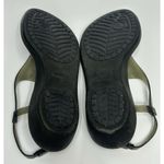 Crocs  T Strap Jelly Thong Sandal Slingback Womens Size 9 Really Sexi Slip On Photo 6