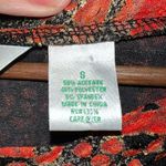 Laura Ashley  long sleeved stretchy top perfect for the holidays women’s small Photo 4