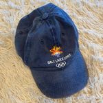Vintage y2k denim ‘Salt Lake 2002’ Olympic hat 🖤 Blue Photo 0