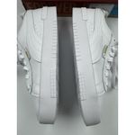 Puma Court Sneaker, White, Women's Casual Low Top Leather Shoes Size 10 Photo 15