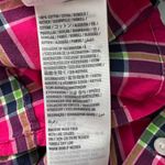 Hollister Shirt Womens M Y2K Cotton Stretch Plaid Western Rodeo Cowgirl Festival Photo 8