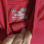 Under Armour  striped coral 1/2 zip lightweight pullover size M Photo 2