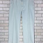 Favorite Daughter NWT The Taylor Trouser Straight Leg Sierra Wash Jeans Size 32 Blue Photo 3