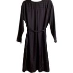 Elsa Estrugie Vimala Lagenlook Navy Dress Size 4 Photo 1