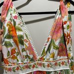 Farm Rio  Colorful Floral Lace Dress Photo 5