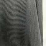 Nic+Zoe  xl Black Aysymetrical Neckline ribbed Sweater wool/laine angora blend Photo 10