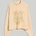 Madewell Rivet & Thread Floral Turtleneck Sweatshirt Photo 2