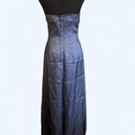 Laundry by Shelli Segal  Blue strapless dress with beaded bodice Size 4 NEW Photo 3