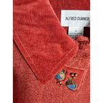 Alfred Dunner  Burgundy Polyester Floral Embroidered Cardigan Jacket‎ Size 8 Photo 4