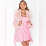 Show Me Your Mumu Penny Lane Pink Coat Pink XS Photo 3