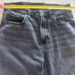 American Eagle  Black Denim Highest Rise Mom Jeans size 2​​ Photo 9