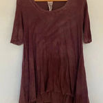 Free People  Purple Tshirt Dress Size Extra Small XS Photo 0