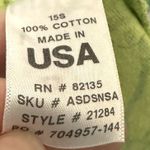 Fresh Produce Dress Women Small Midi Short Sleeve Cotton Stretch Pullover Shells Blue Photo 4