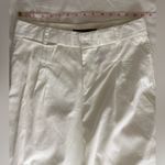 Polo by Ralph Lauren Women's White Cotton Trouser Pants Size 4 Photo 7