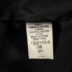 Jessica London SZ 16 Blazer Jacket Button-Up V-Neck Lined Long Sleeve Black Photo 6