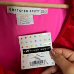 Gretchen Scott Women's Plus Size Ruffneck Maxi Dress Crimson Red NWT 3/4 Sleeve Photo 4