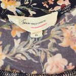 NEW Two By Vince Camuto Floral V Neck High Low Pullover Blouse Long Sleeve XL Blue Photo 8