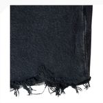 AGOLDE  Skirt Women 26‎ Black Denim Quinn High Rise A Line Mini Jean Frayed Hem Photo 5