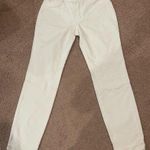 Ellen Tracy  midrise white Denim Straight leg Ankle Jeans Photo 8