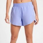 Athleta NWT Hustle 3” Shorts in Periwinkle Women’s Size 2XL Athletic Shorts Photo 0