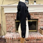 Thrill Jeans Black Distressed Denim Jacket Size M Photo 2