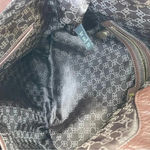 Banana Republic Genuine Leather Hobo Shoulder Tote Brown Y2K Photo 4