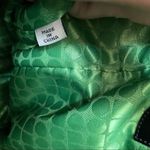 Kate Spade Classic Noel Daisy Shopper Tote Bag Jacquard Black Cream Patent Trim Photo 11