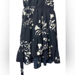 Joie  Deme‎ B Halter Hi/Low Dress in Midnight Blue Women's sz S Photo 4