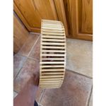 Anthropologie Vintage Bamboo top handle bag Photo 3