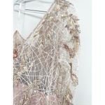 Mac Duggal 20232 Embroidered One Shoulder Bodice Dusty Rose Ballgown Size 16 Photo 8