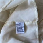 American Eagle Cream Square Neck Crinkle Tiered Sundress Flowy Easter Resortwear Photo 8