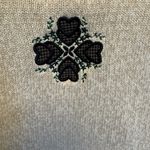 Christopher & Banks Cream and Black Cardigan Sweater
Vintage hand embroidered Photo 6